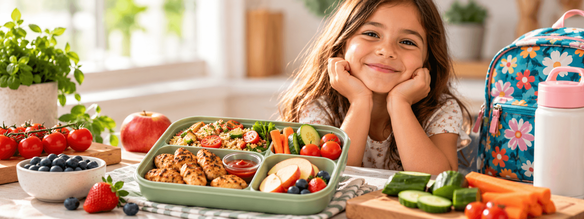 Medita Kids school lunch box